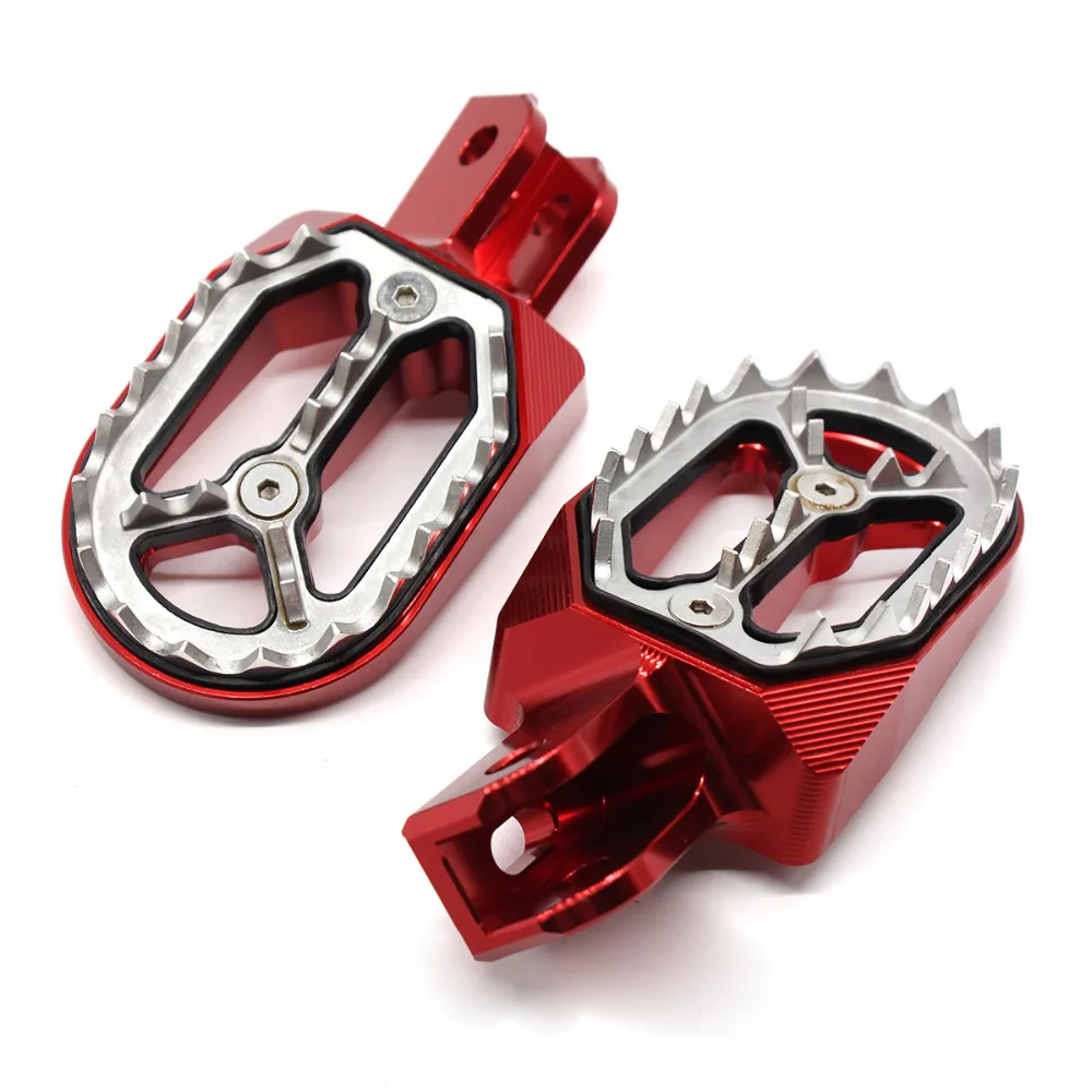 Алюминиевая ножная педаль CNC для мотоцикла кроссового подножки Honda CRF230 CRF230F CRF 230