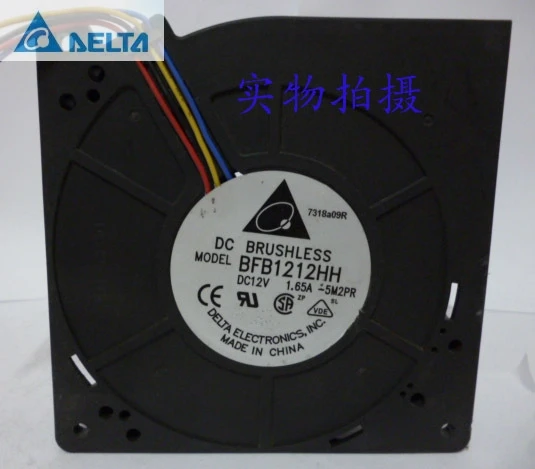 

for delta BFB1212HH 12CM 12032 12V 1.65A 4-pin blower Server Inverter Cooling fan