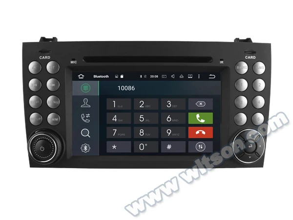 WITSON Android 9 0 ips HD экран для Benz SLK300 SLK320 SLK350 автомобильный DVD gps радио 4 ГБ ОЗУ + 32 Гб