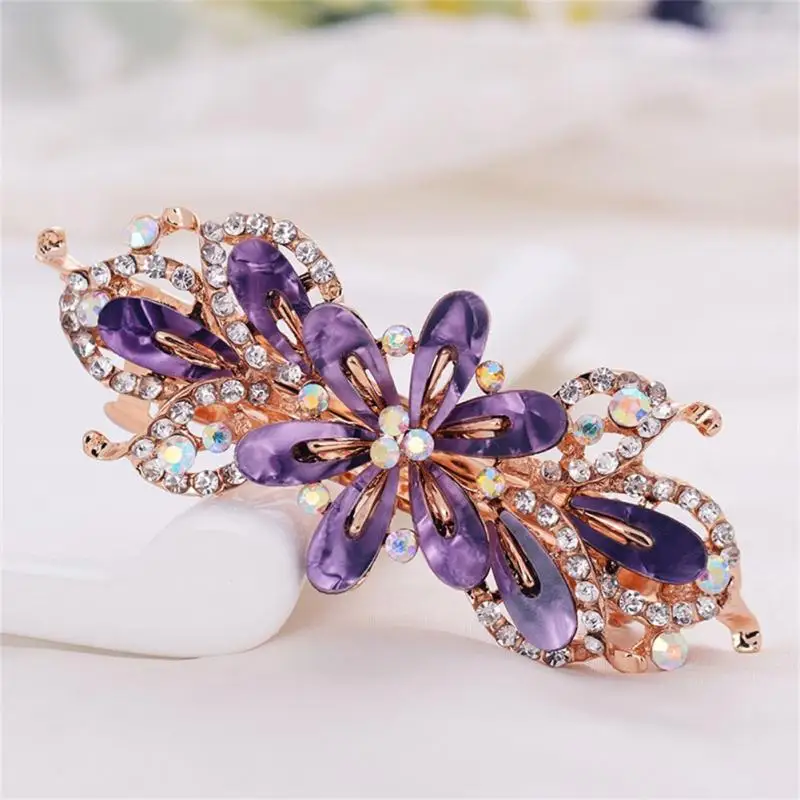 Модные женские аксессуары заколки для волос со стразами и бантом волос|Украшения