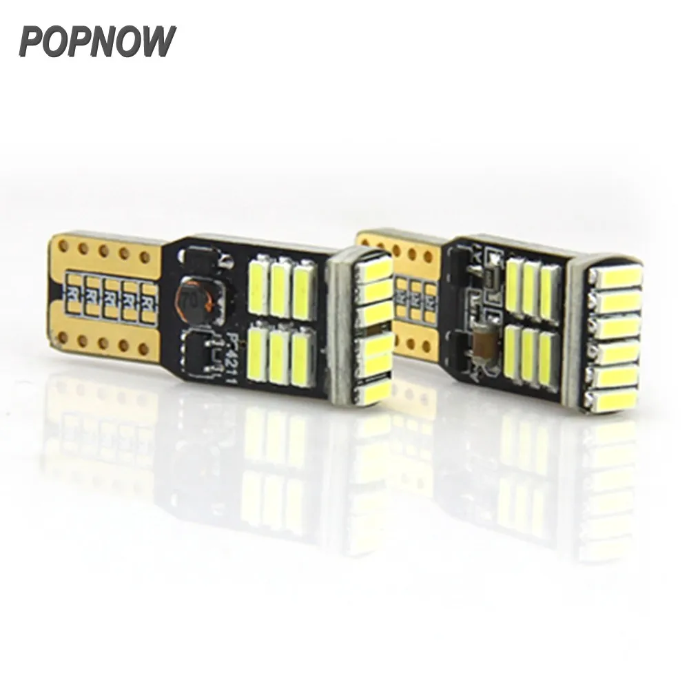 СВЕТОДИОДНЫЕ Лампы Canbus T10 12 в 24 В Неполярные с 4014SMD светодиодами 194 168 W5W