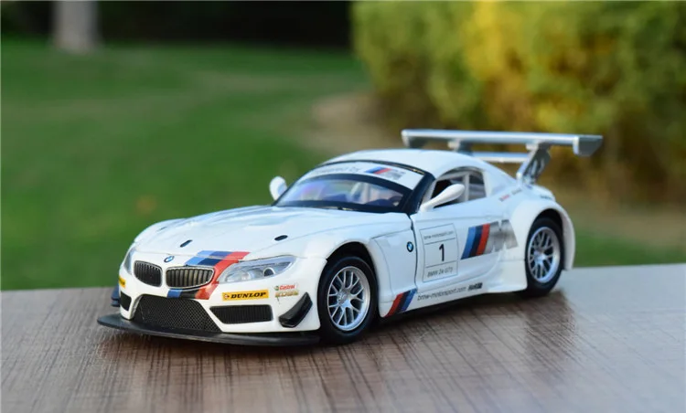 1:32 Z4 GT3 имитационная игрушка купе модели автомобилей из сплава детские игрушки подлинный коллекционный подарок внедорожный автомобиль для детей