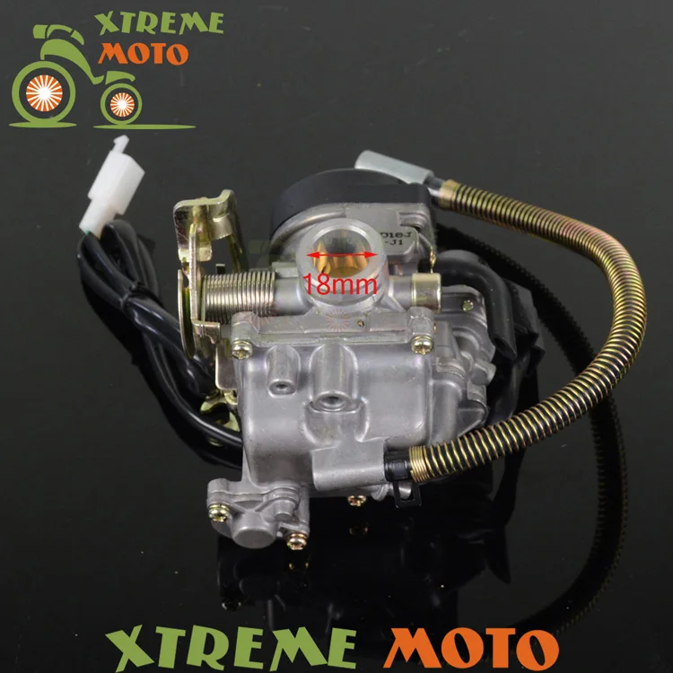 Карбюратор карбюратора 18 мм CVK PD18J для скутера GY6 50cc 139QMB 139QMA Taotao ZNEN SUNL ROKETA JCL