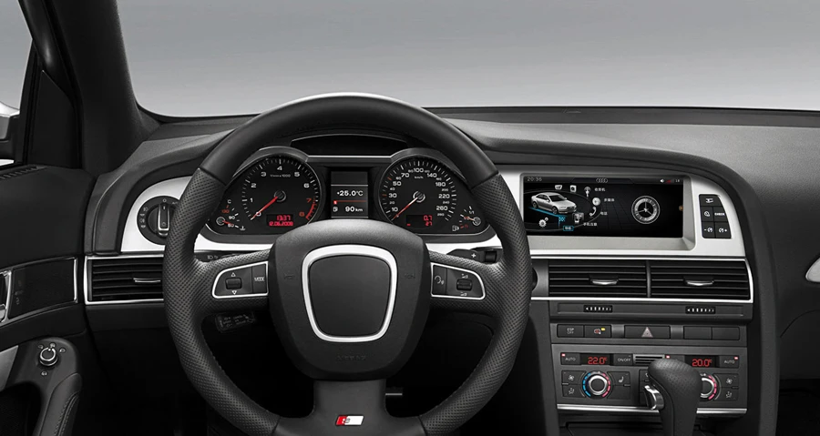 8,8 дюймов ips сенсорный экран Android мультимедийный плеер для Audi A6 2005- с gps навигацией