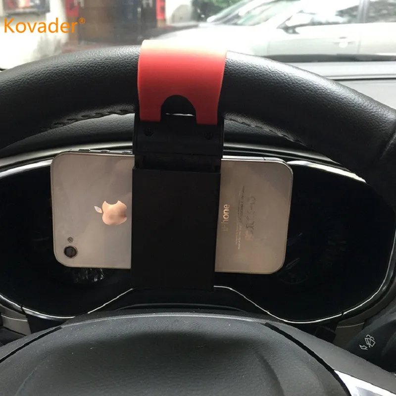 Автомобильный держатель для телефона на рулевом колесе подставка gps-навигатора