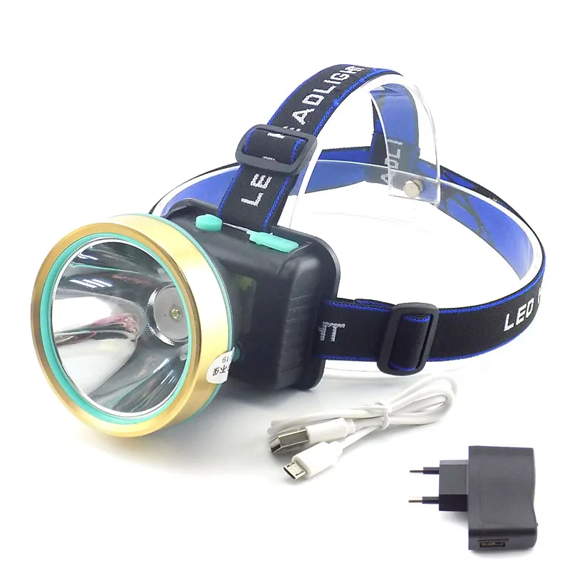 Перезаряжаемый светодиодный налобный фонарь с фонариком linterna lampe фронтальная