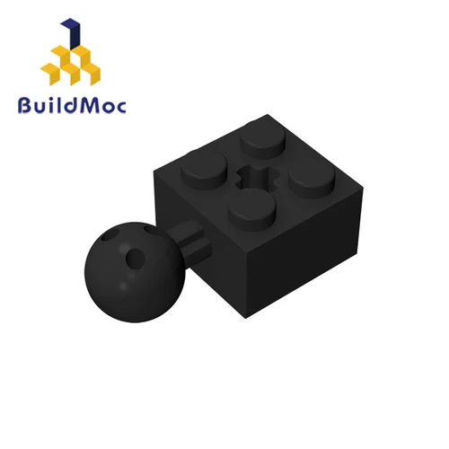BuildMOC 57909 2x2 детали для строительных блоков DIY логотип развивающие творческие подарочные игрушки - Цвет: 02-10