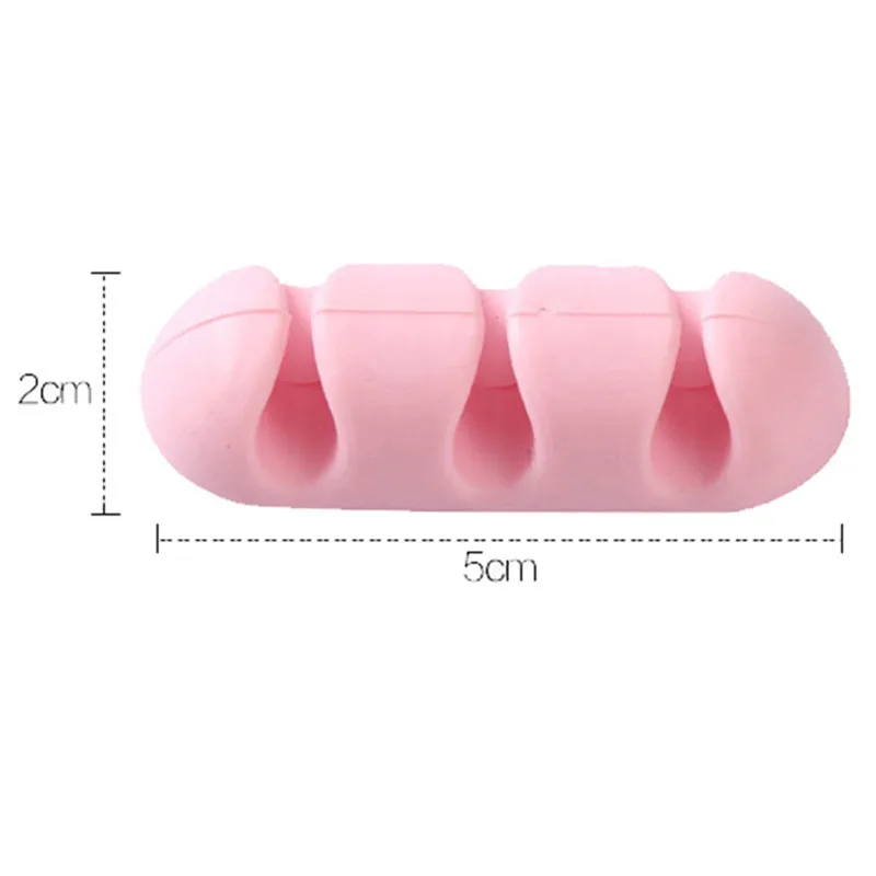 2 шт. органайзер для кабеля устройство силиконовое управление офиса домашнего