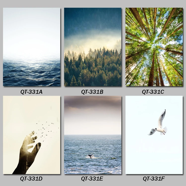 Nodrdic плакаты и принты настенный расписной холст стены фото для гостиной