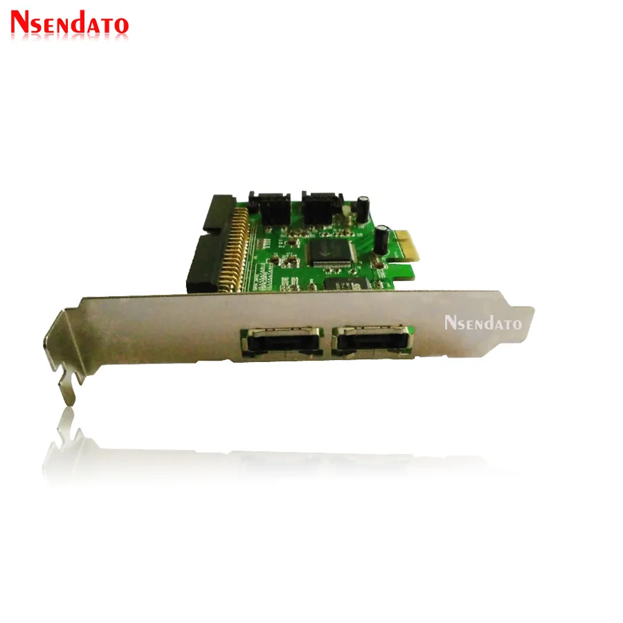 Новый адаптер JMB363 с 2 портами PCI E SATA II 0 RAID и 1 IDE 3 5 дюйма на Express преобразователь