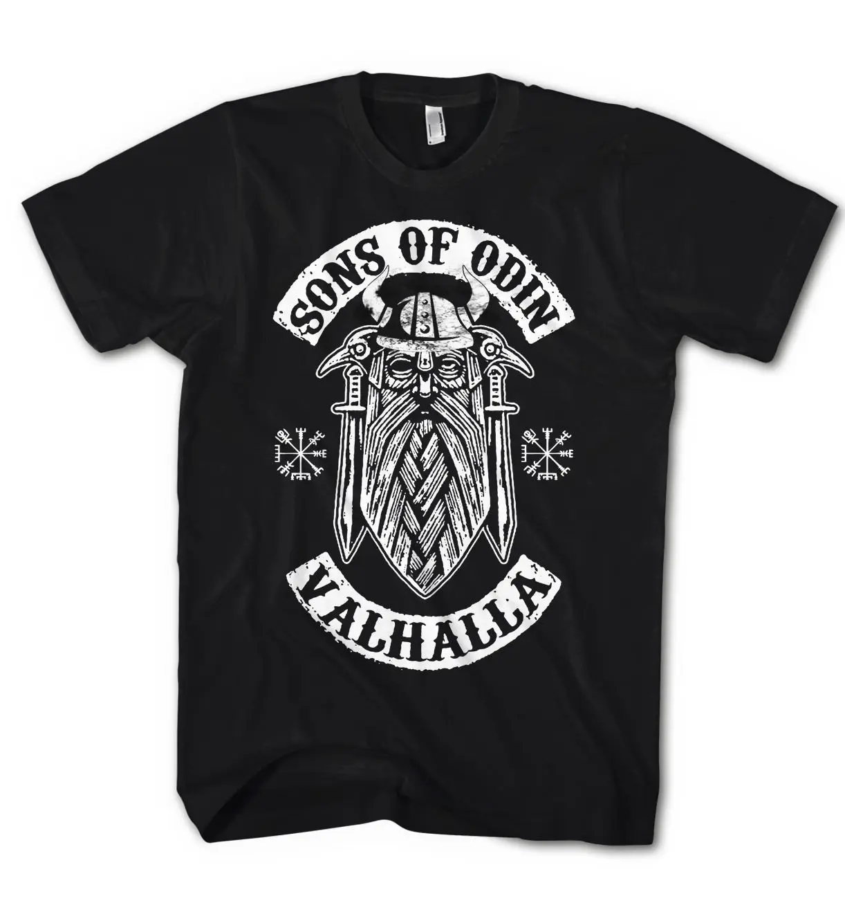Мужская футболка Son of Odin Valhalla God Vikings Viking новая крутая Повседневная с гордостью