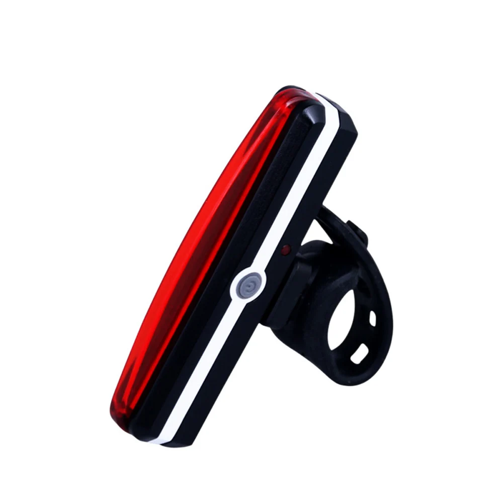 red Велосипедный светодиодный фонарь светильник USB Перезаряжаемые для велосипеда, задний светильник Водонепроницаемый велосипед хвост светильник задний фонарь для велосипеда - Цвет: red