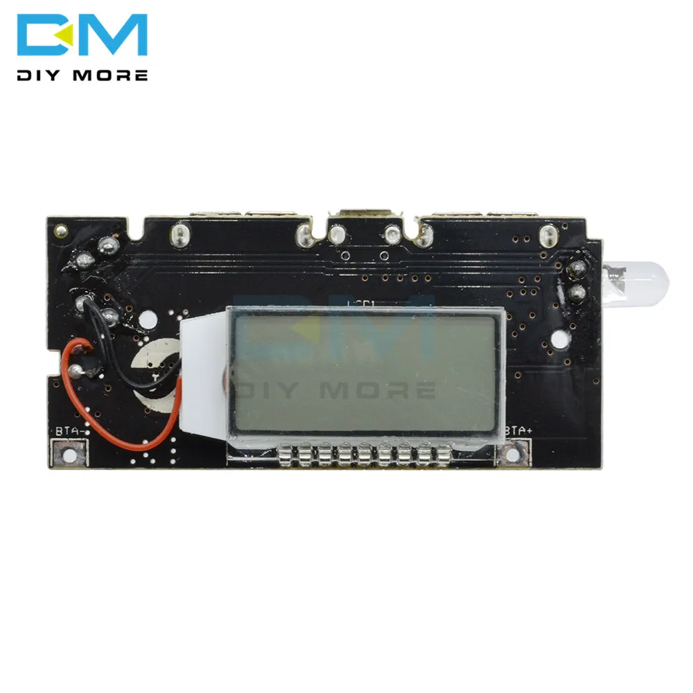 Двойной USB 5V 1A 2.1A Мобильный Внешний аккумулятор 18650 зарядное устройство PCB модуль