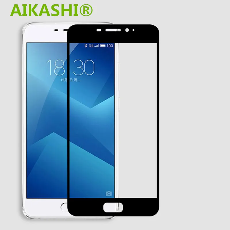 AIKASHI 10 шт. полное покрытие закаленное стекло forMeizu M3sMini M5sM5C M3M5M6 Note защита для экрана