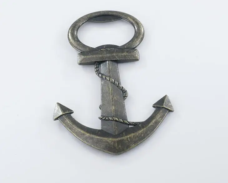 500 шт. креативный винтажный открывалка для бутылок в форме якоря свадьбы дня
