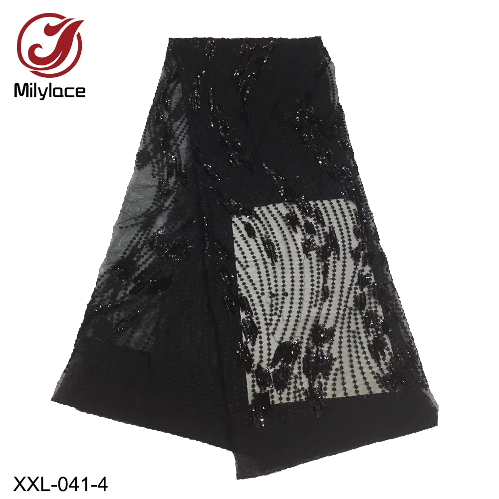 Африканская кружевная ткань с блестками и вышивкой французское кружево 2019