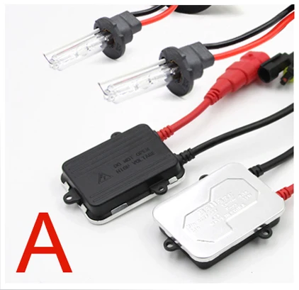 55 вт H7 Xenon hid комплект h1 h11 9005 HB4 ксеноновый светильник лампа автомобильный головной светильник h3 h4 тонкий балласт комплект 3000K 4300K 6000K 8000K 10000K 12000K - Испускаемый цвет: A model