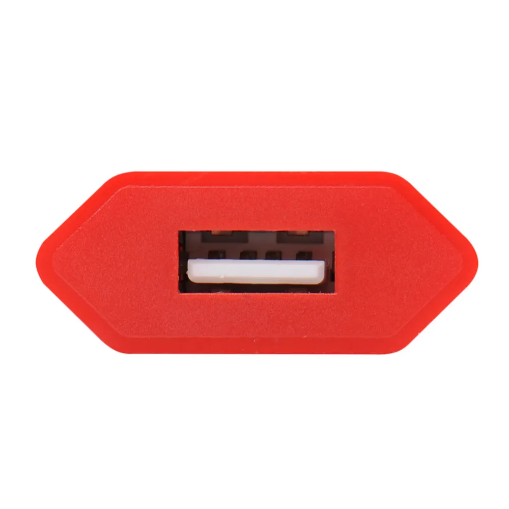 Горячая Распродажа зарядный Штепсель карамельного типа с USB портом для ЕС