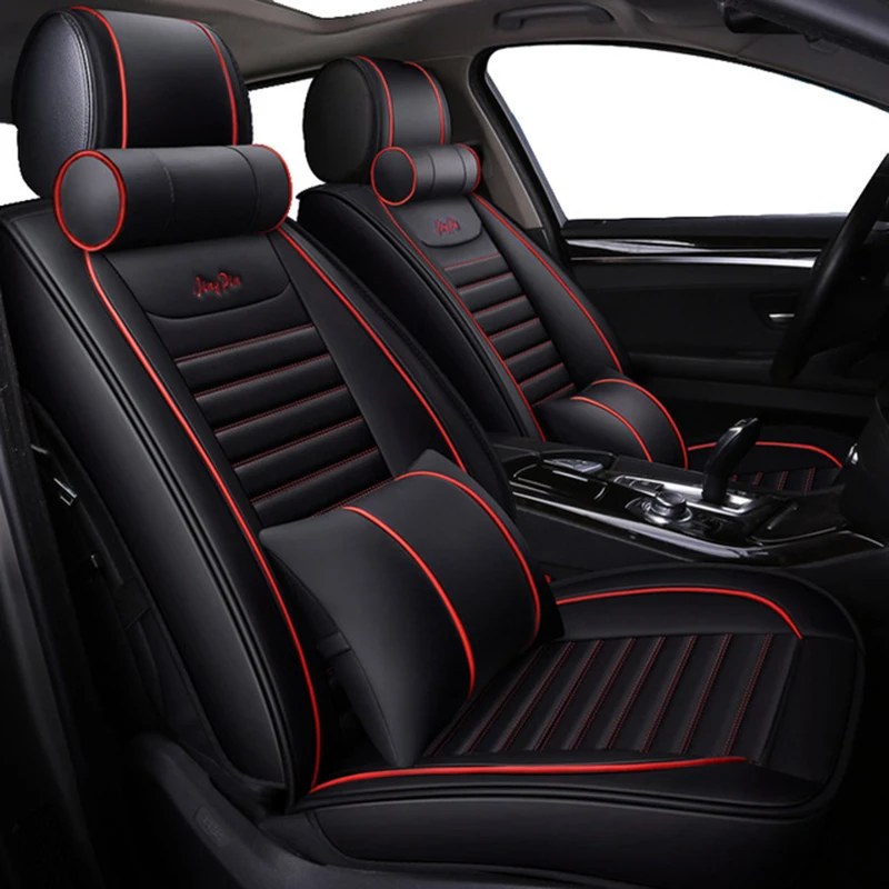 

LCRTDS Universal Leather Car seat cover for Kia all models rio k2 k3 k4 k5 ceed sportage optima cerato car styling accessorie