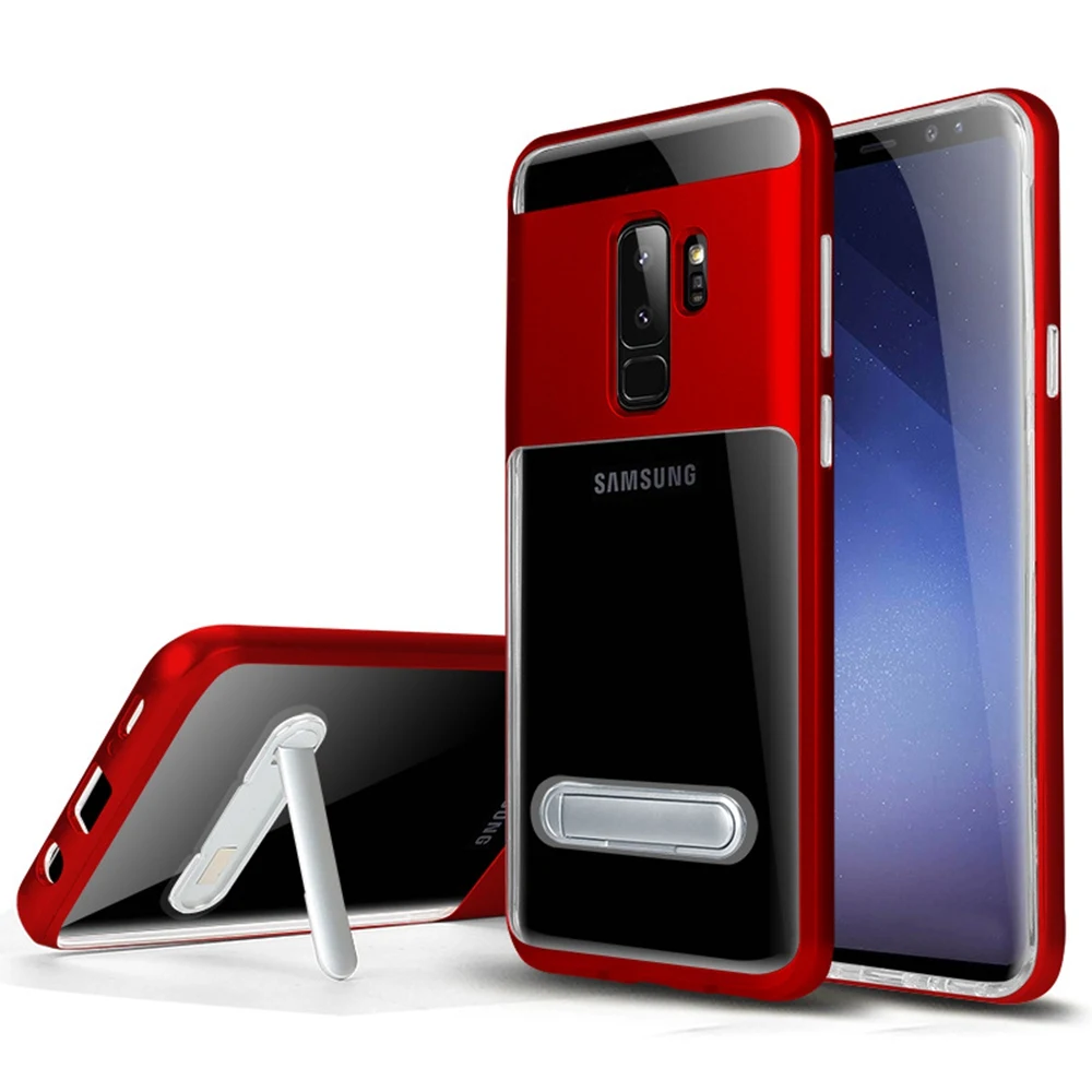 Противоударный держатель чехол для телефона samsung S9 S8 S7 S6 Edge Plus A3 A5 J3 J5 J7 Note 4 5 8