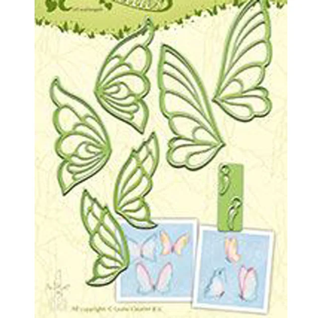 Новое поступление Металлические Стальные режущие штампы Бабочка крылья рамка