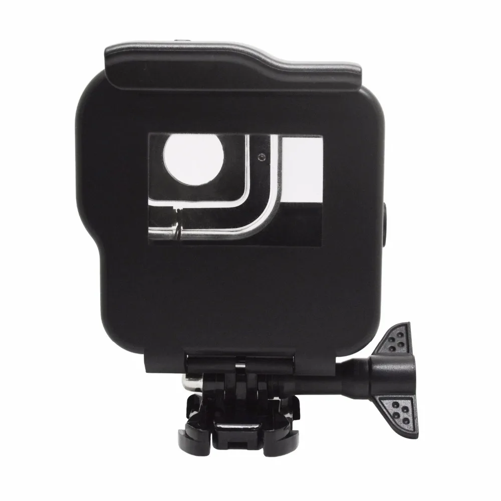 2 в 1 водонепроницаемый чехол + светодиодный фонарик для Gopro Hero 6 5 Подводные детали