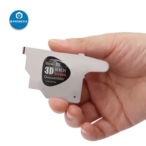 Qianli ToolPlus 0,12 мм 3D ультратонкое открывающее лезвие из нержавеющей стали для разборки карты для iPhone Открытие Ремонт