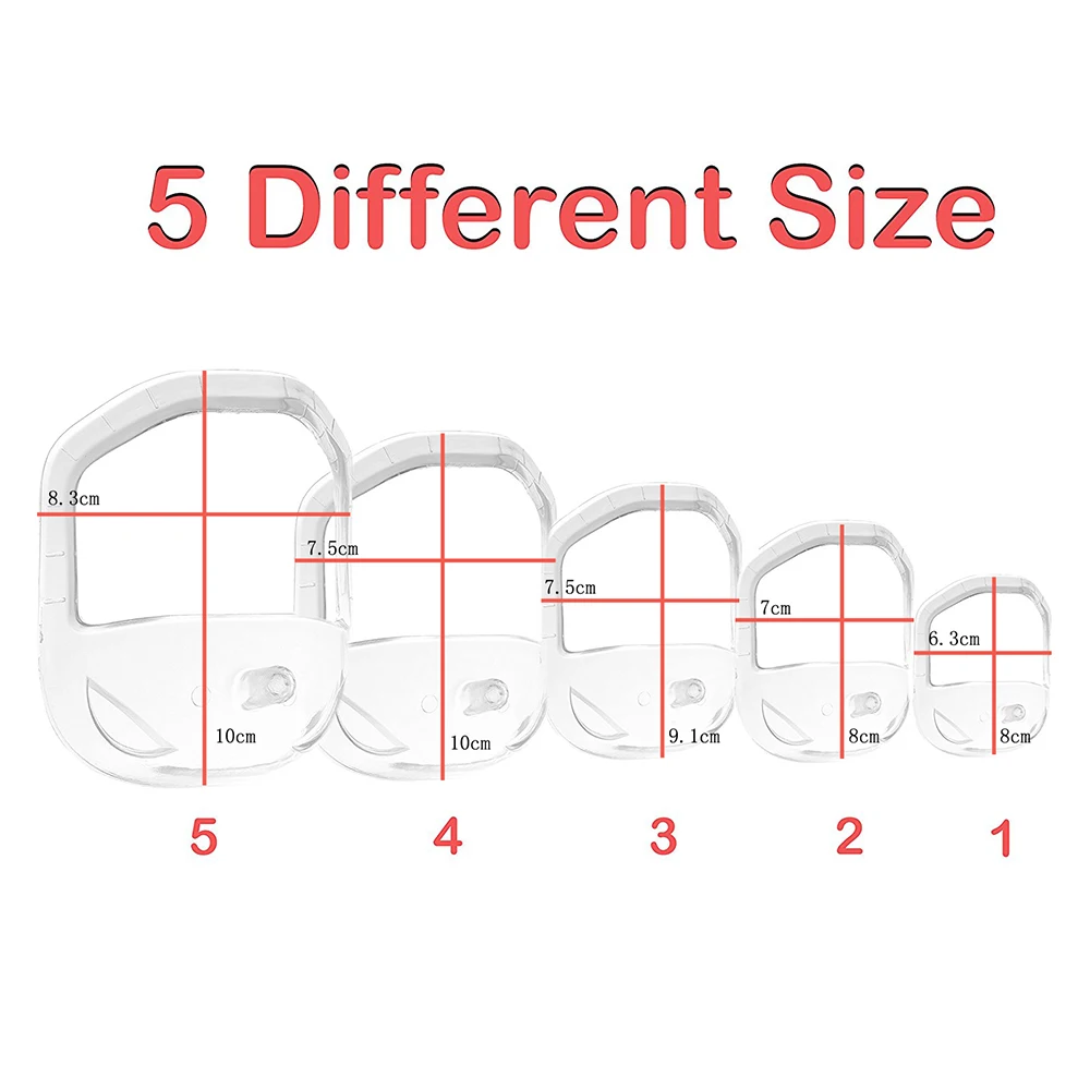 Модные Инструменты для укладки бороды 5 шт. шаблоны формирования инструменты