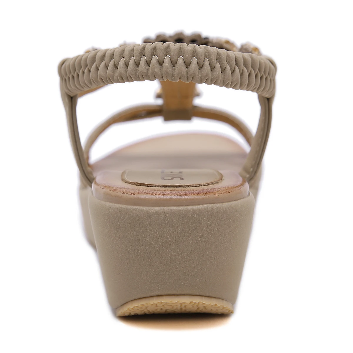 Женские сандалии на танкетке siktu повседневные гладиаторы плоской подошве с