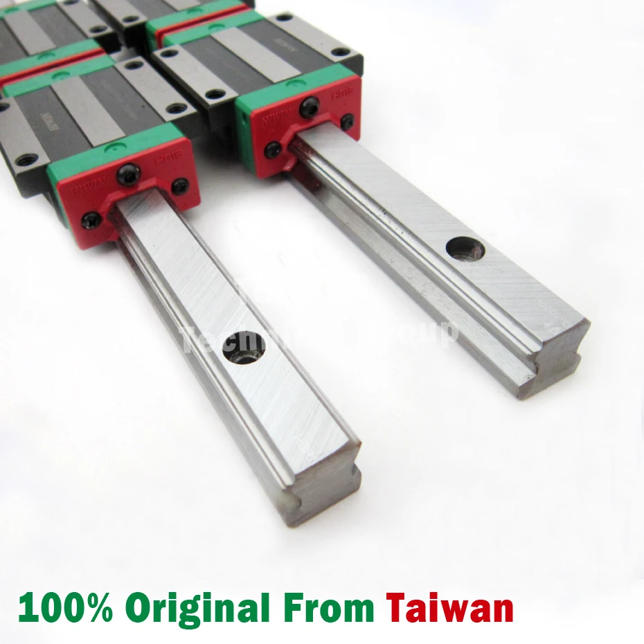 HIWIN HGW25CC линейный направляющий блок с HGR25 1500 мм направляющие 25 Высокоэффективная