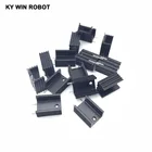 Радиатор алюминиевый TO-220220, 50 шт., с 2 контактами, 15*10*20 мм