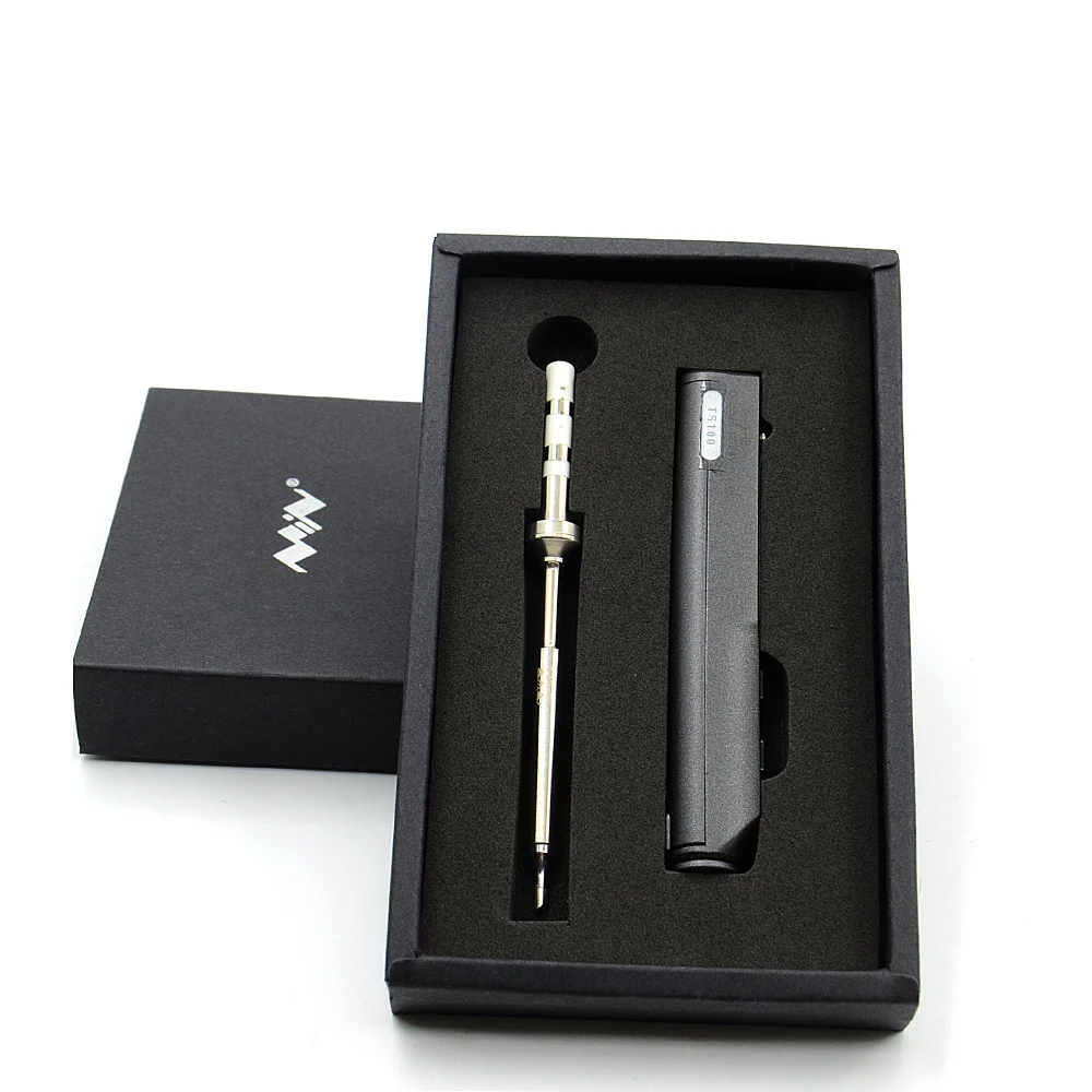 Электрический паяльник DSO TS100 цифровая программируемая паяльная станция с OLED