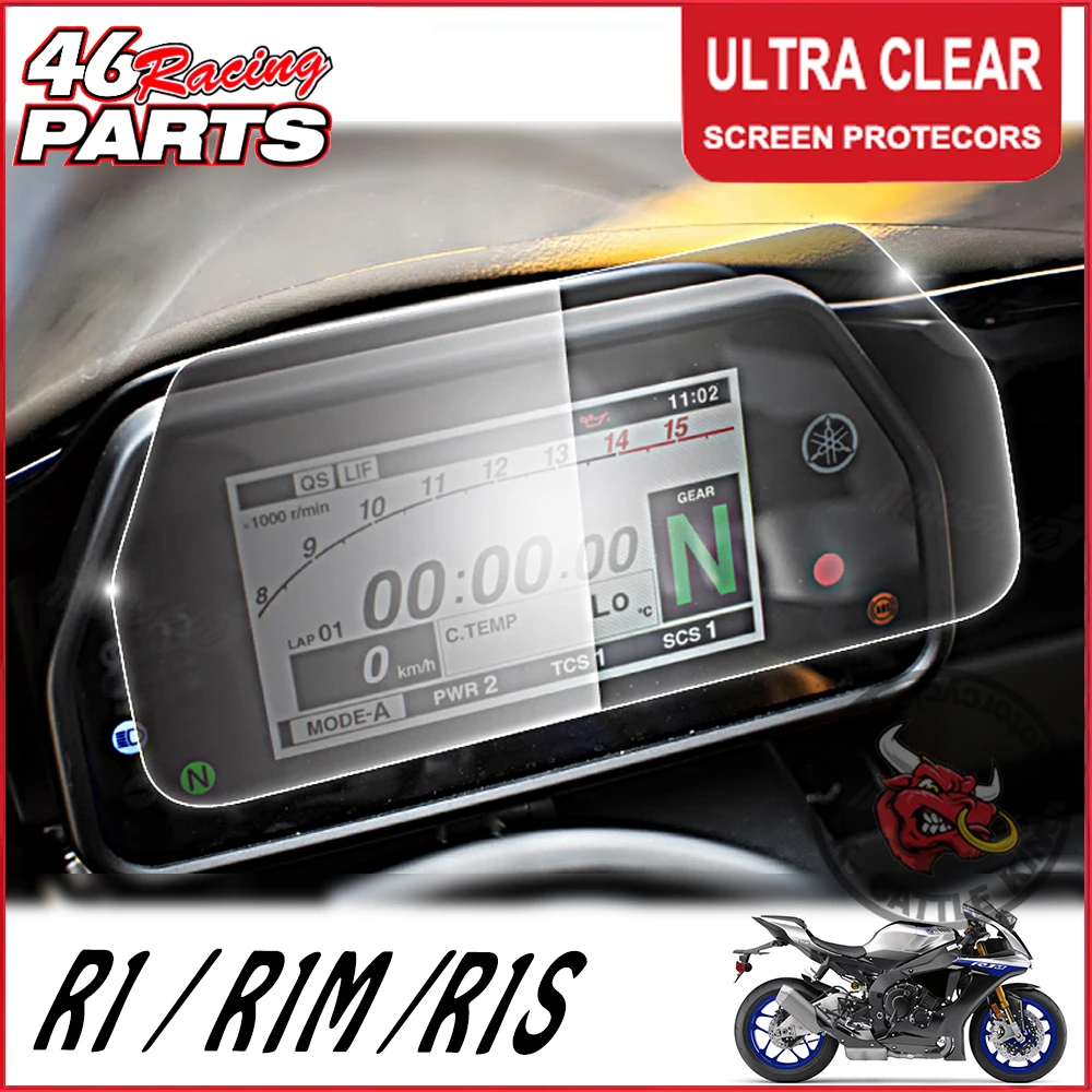 

Защитная пленка для экрана для Yamaha YZF R1 R1M R1S M/S YZF-R1 YZF-R1M YZF-R1S
