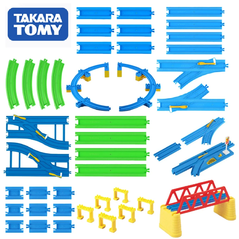 Takara Tomy Plarail Trackmaster пластиковые железнодорожные треки Запчасти Аксессуары
