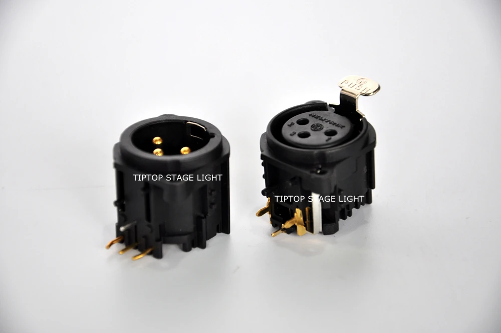 GIgertop 200 шт. Neutrik/Seetronic DMX512 товары для освещения сцены 3PIN XLR разъем сигнала