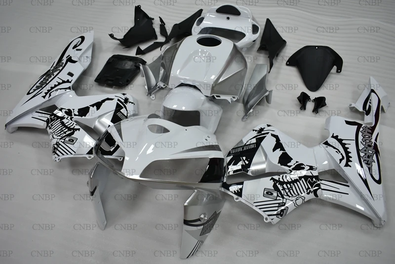 CBR 600 RR 05 Пластиковые обтекатели для Honda CBR600RR 2005 2006 белый черный обтекатель CBR600