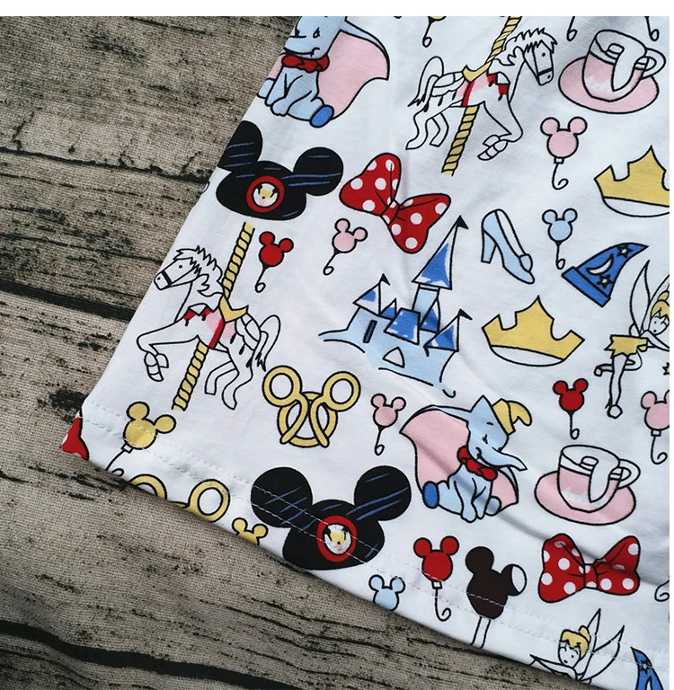 New Fall/Winter Grils 100% Cotton Clothes Mouse Angel Bow Elephant Print Baby girls Dress Long Sleeve Ruffle Boutique | Детская одежда