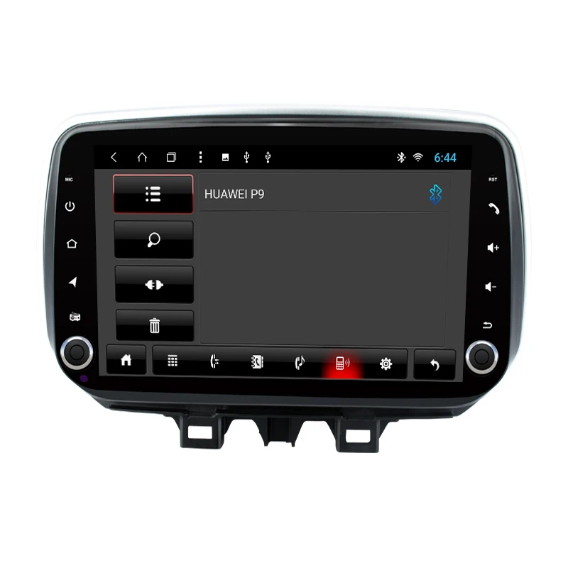 YAZH 1 Din Авторадио gps для hyundai Tucson/Ix35 с Android 9,0 Восьмиядерный ОЗУ 2 Гб ПЗУ 32 ГБ/10,1 дюймов дисплей