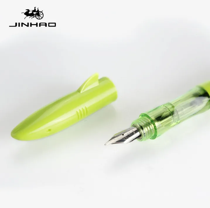 Ручка перьевая JINHAO с крышкой акулы 0 5/0 38 мм 12 цветов|Перьевые ручки| |