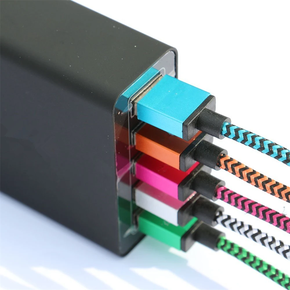 YIXIANG силовые кабели 1 м Micro USB кабель для синхронизации данных и зарядного