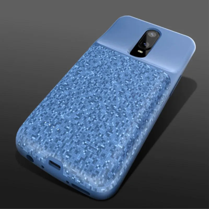 6000 мА/ч внешняя Батарея чехол для OPPO R17 Pro Портативный Чехлы портативного