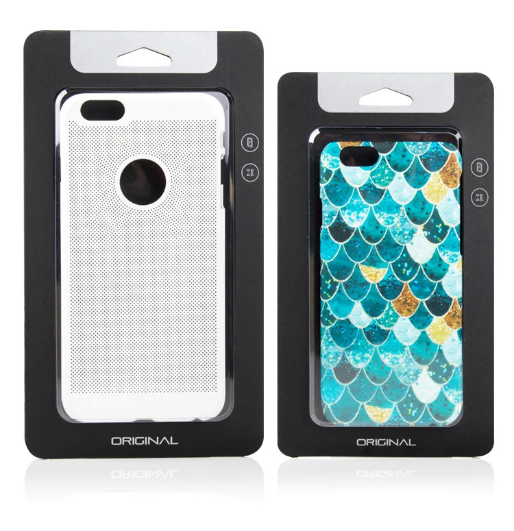 500 шт Универсальный чехол для мобильного телефона упаковка бумага крафт черный