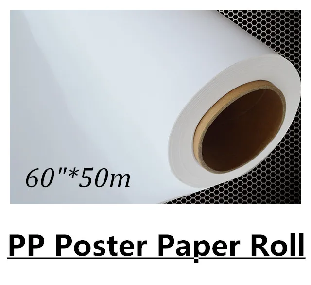 

60in*50m Waterproof Pigment-based Polypropylene PP Paper Roll