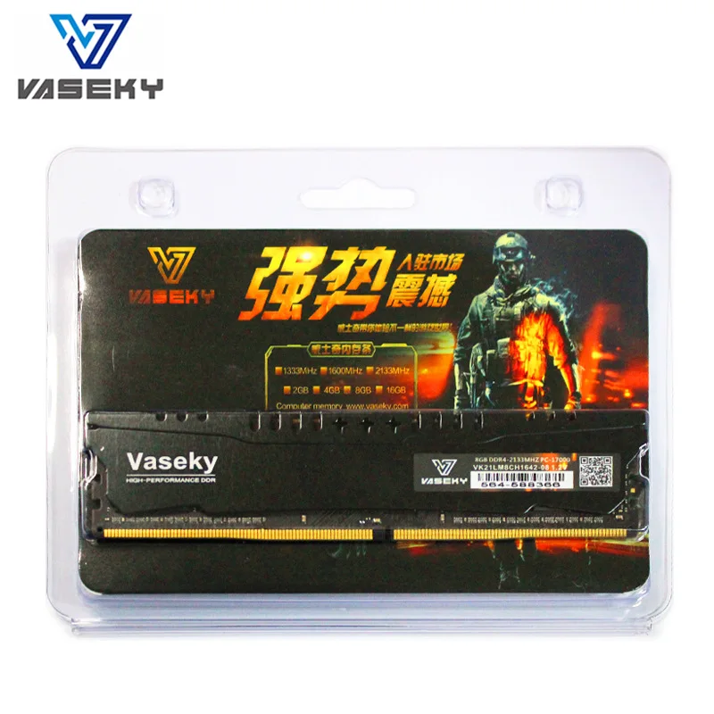 Vaseky 8GB Desktop Memory DDR3 1600Mhz Computer Memoria Module 8G 1600 PC RAM 240pin BGA | Компьютеры и офис