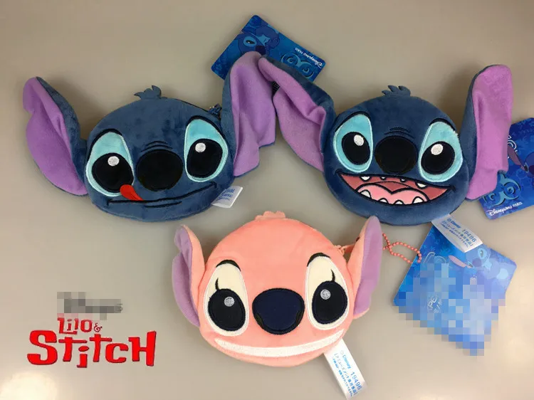 12 шт./партия плюшевый Кошелек Lili Stitch кошелек игрушки мягкие плюшевые сумки для