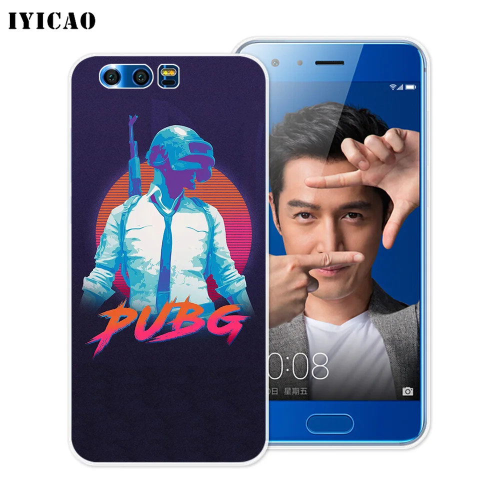 Iyicao PUBG игры мягкий силиконовый чехол для huawei Y9 Y7 Y6 Prime Honor 8C 8X8 9 10 Lite 7X 7C 6A 7A Pro крышка