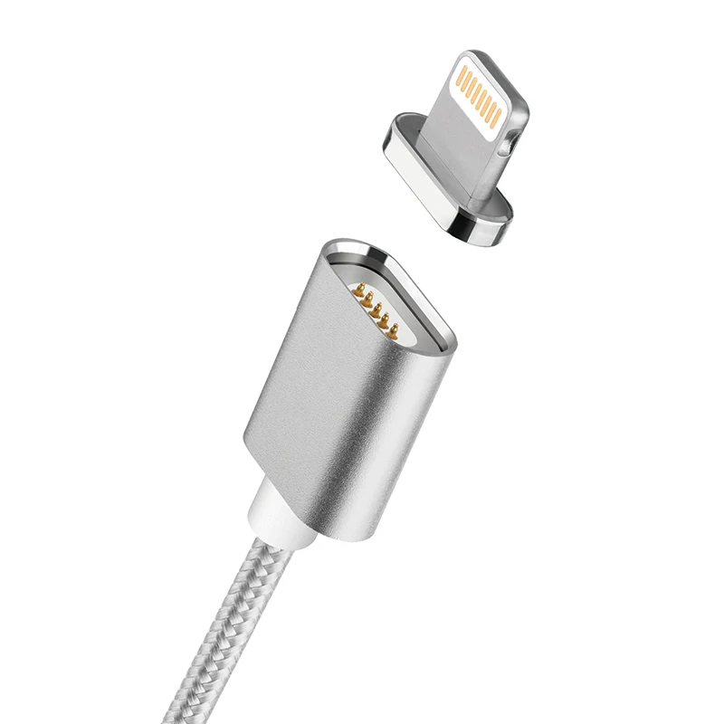 Магнитный зарядный кабель Moveski M2 Micro USB прочный Двусторонний USB-кабель для быстрой