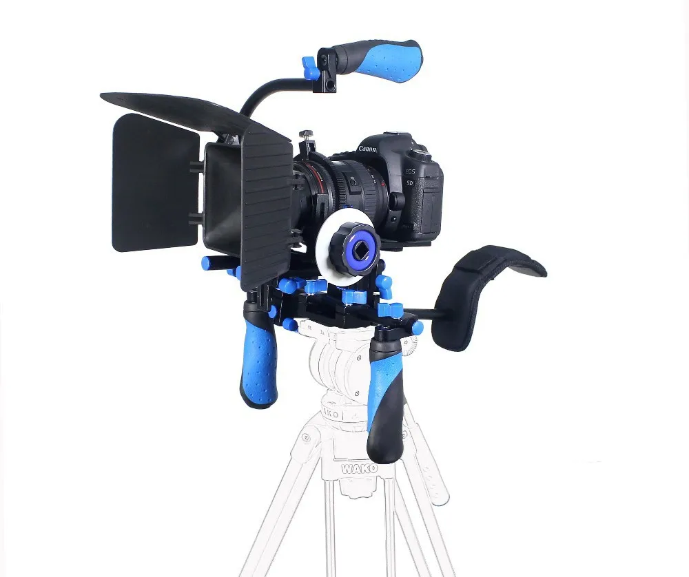 Rl 02 + набор DSLR Рог rl Видео плеча Камера крепление Поддержка/Приборы непрерывного