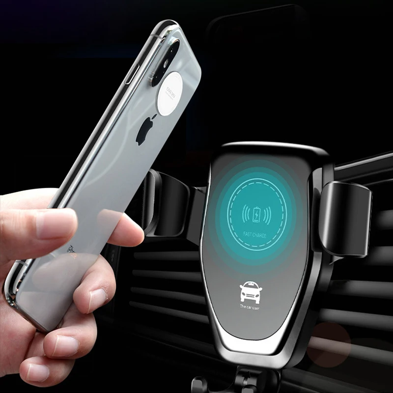 MEMTEQ автомобильное портативное беспроводное зарядное устройство для iPhone X 8/8 Plus