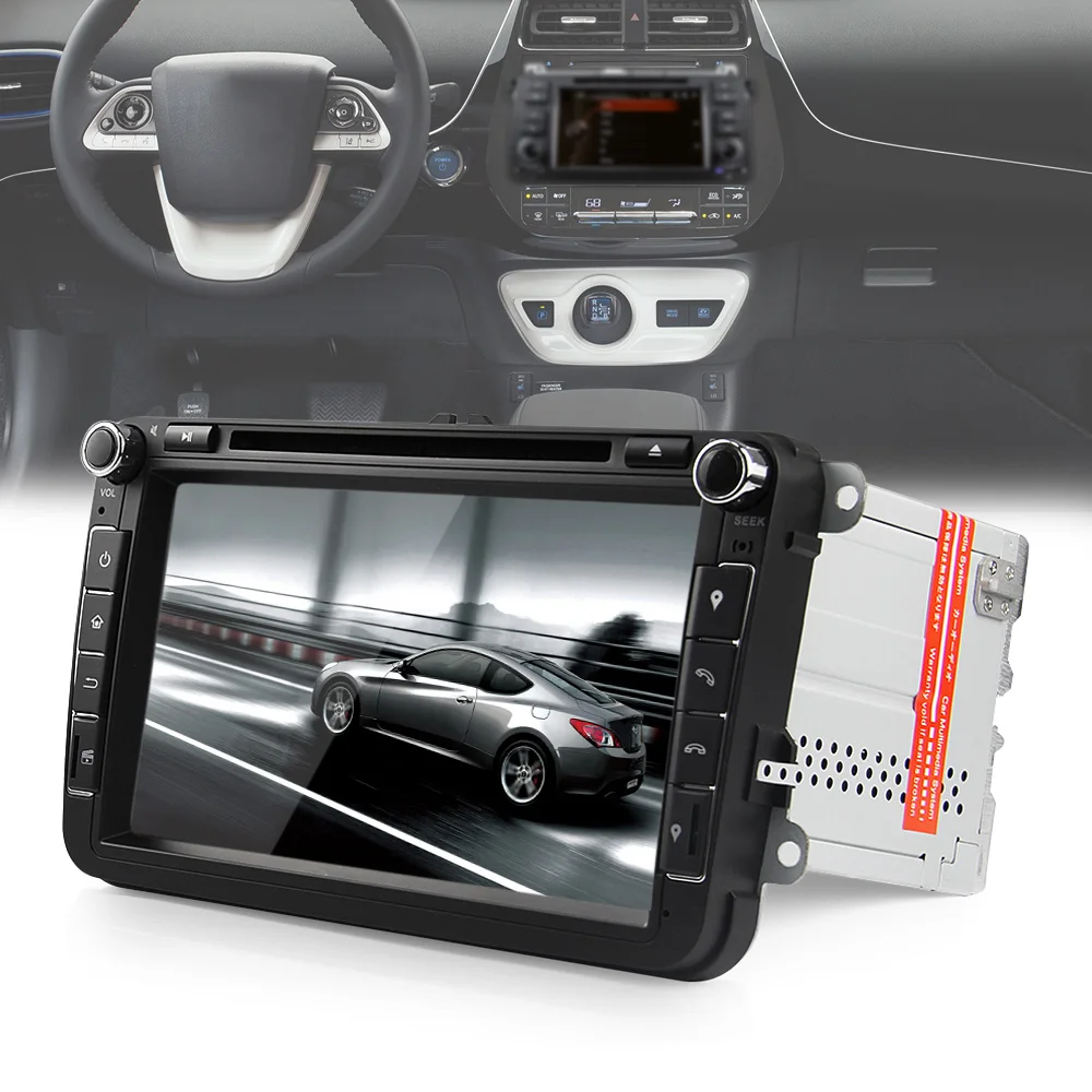 WinCE 6.0 8 дюйма 800x480 Сенсорный экран dvd плеер автомобиля для VW TPMS Видеорегистраторы